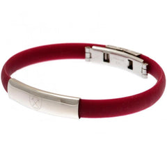 West Ham United FC Colour Silicone Bracelet LKT Sport Football>Premier League>West Ham United FC Bracelets