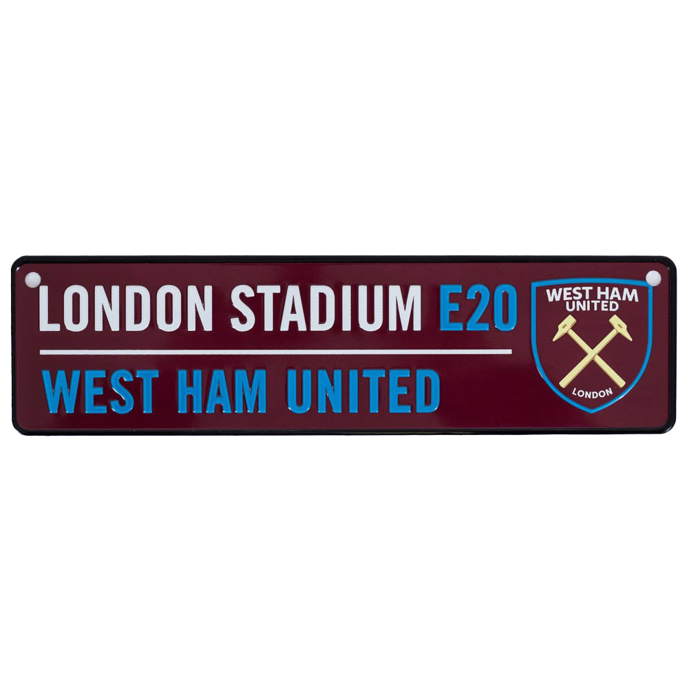 West Ham United FC Colour Window Sign LKT Sport Football>Premier League>West Ham United FC Novelty Signs