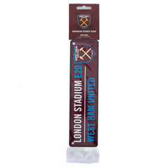 West Ham United FC Colour Window Sign LKT Sport Football>Premier League>West Ham United FC Novelty Signs
