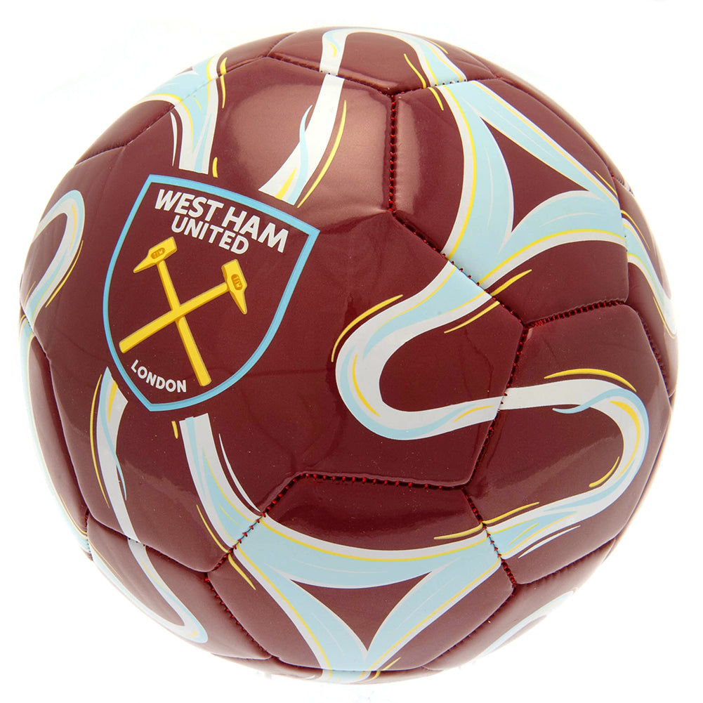 West Ham United FC Cosmos Colour Football LKT Sport Football>Premier League>West Ham United FC Soccer Balls