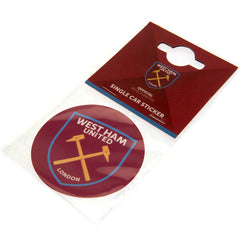West Ham United FC Crest Car Sticker LKT Sport Football>Premier League>West Ham United FC Vehicle Decals