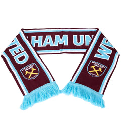 West Ham United FC Crest Scarf LKT Sport Football>Premier League>West Ham United FC Scarves