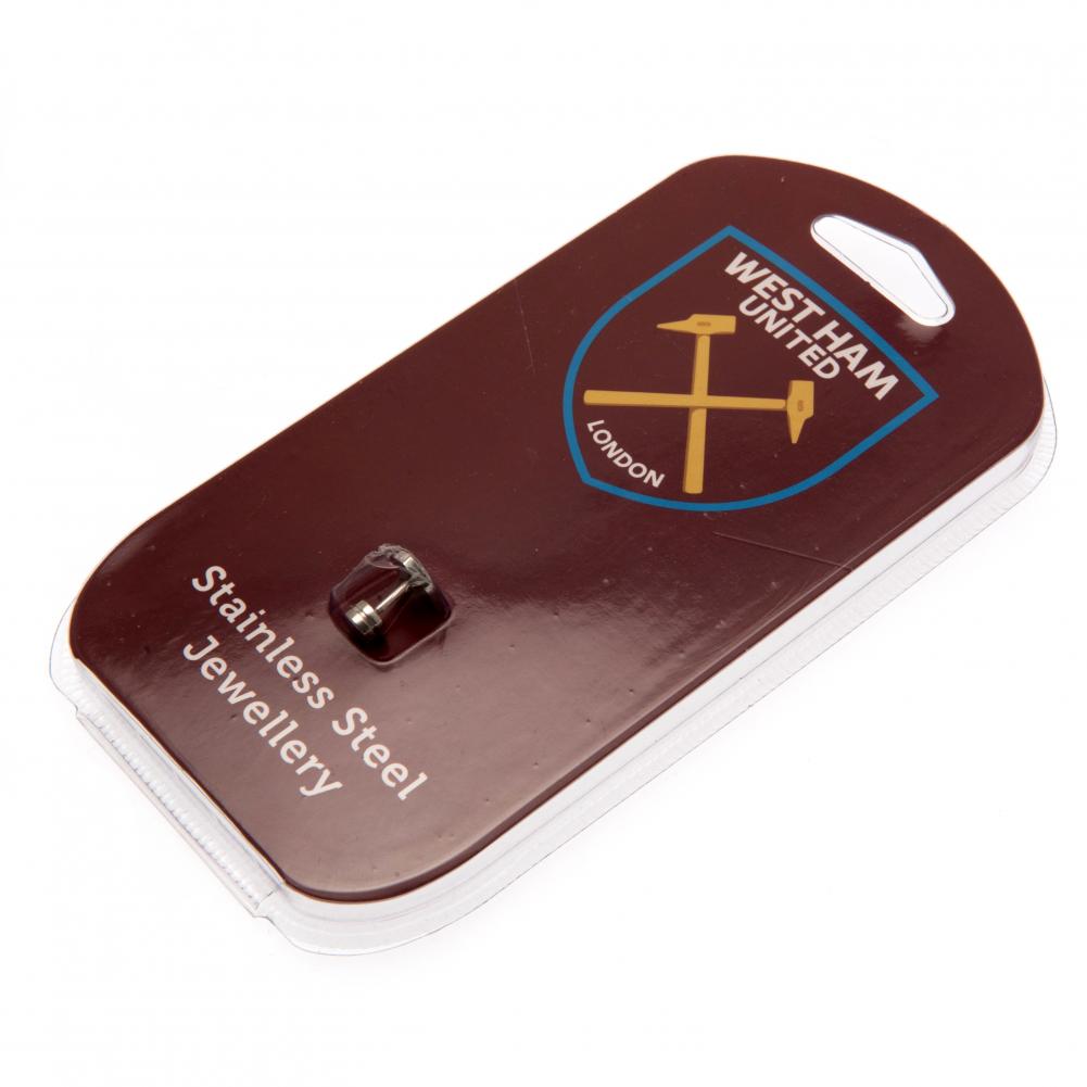 West Ham United FC Cut Out Stud Earring LKT Sport Football>Premier League>West Ham United FC Earrings