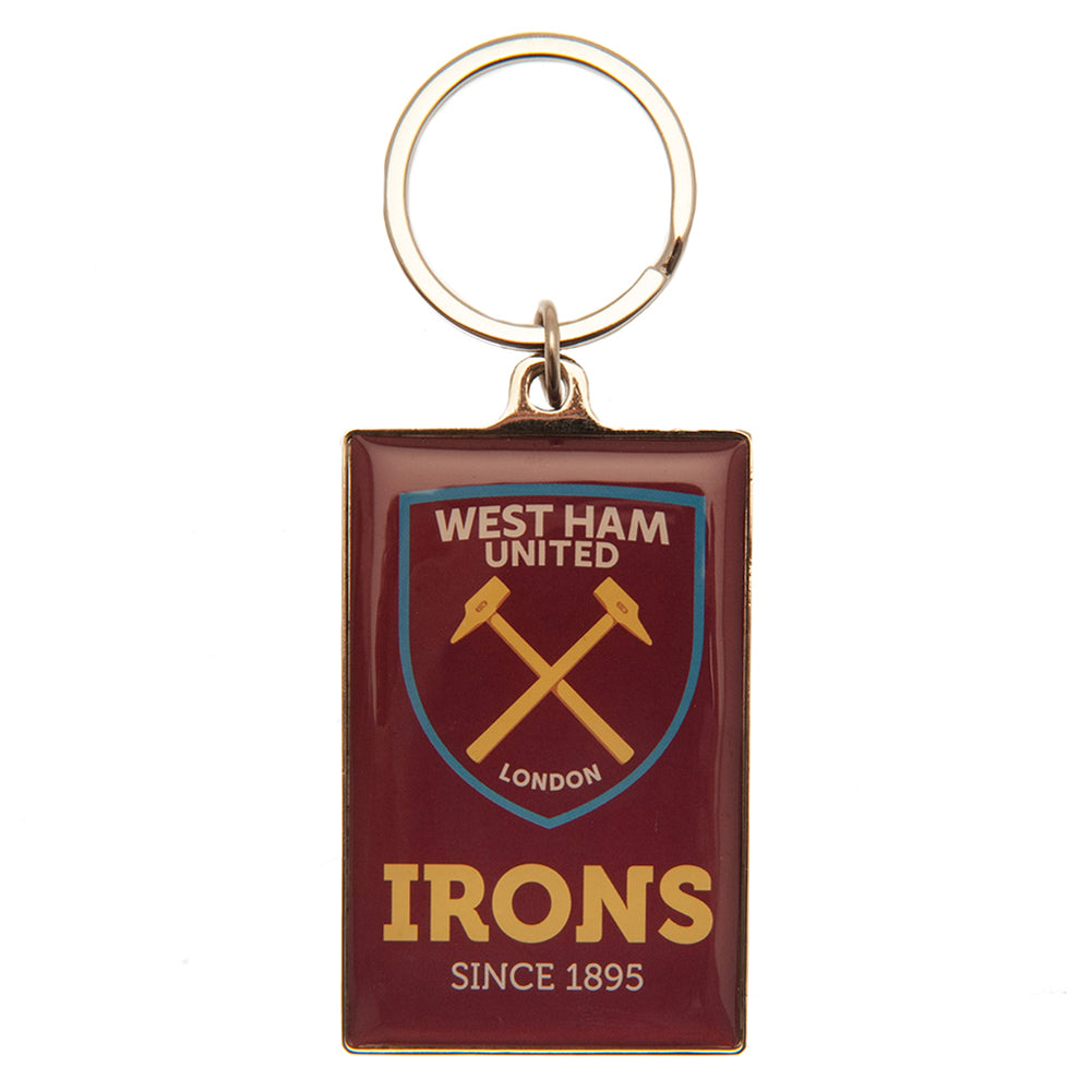 West Ham United FC Deluxe Keyring LKT Sport Football>Premier League>West Ham United FC Keychains