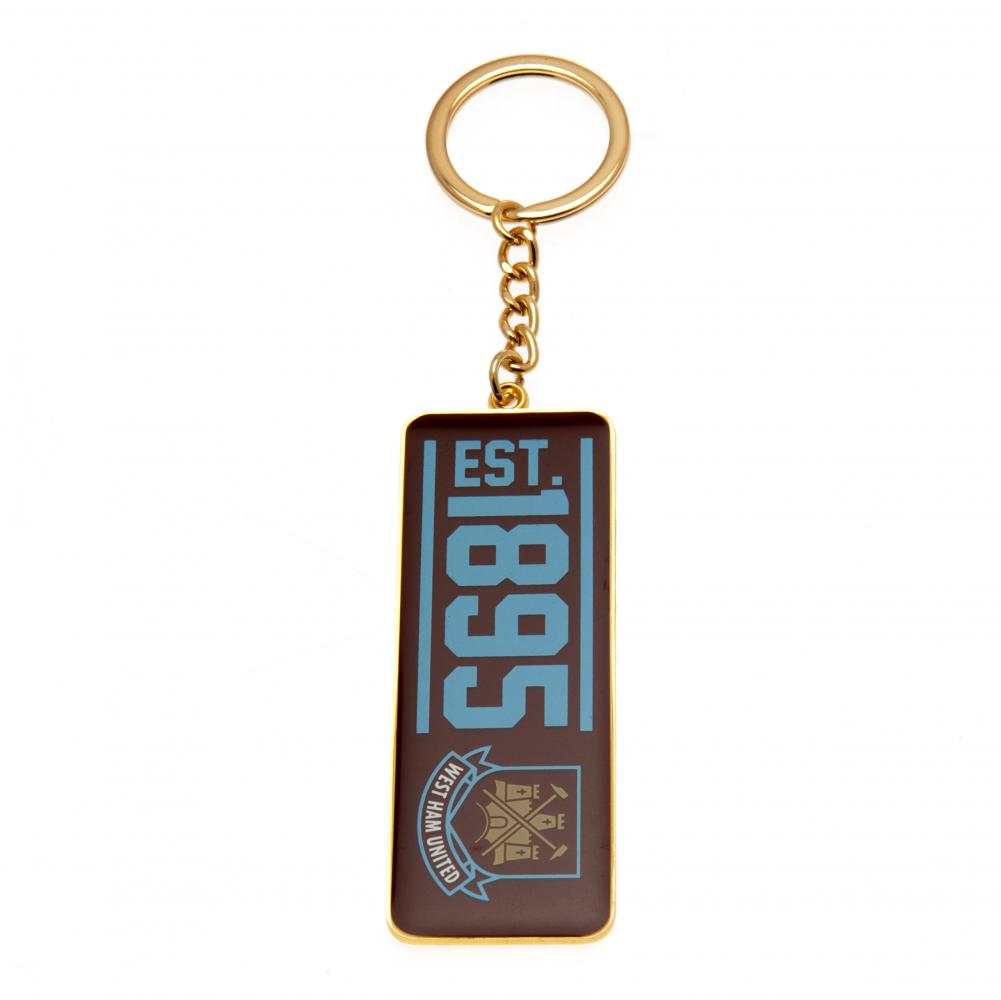 West Ham United FC Established Keyring LKT Sport Football>Premier League>West Ham United FC Keychains