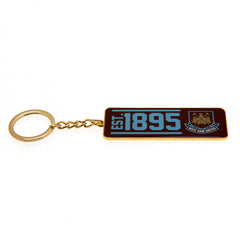 West Ham United FC Established Keyring LKT Sport Football>Premier League>West Ham United FC Keychains