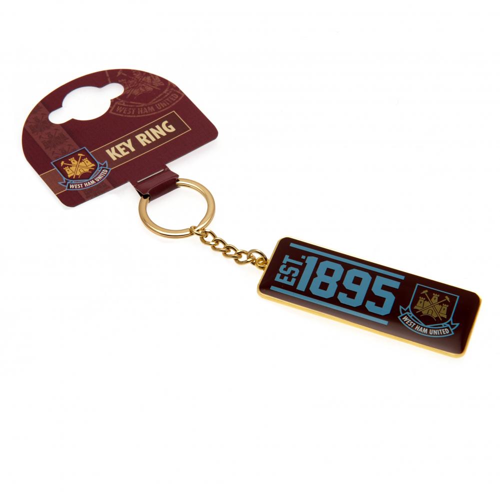 West Ham United FC Established Keyring LKT Sport Football>Premier League>West Ham United FC Keychains