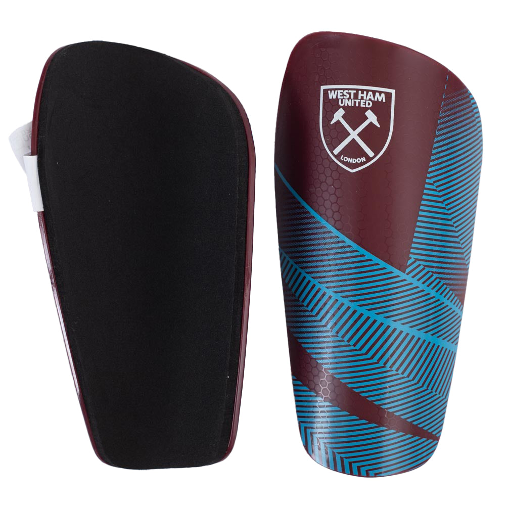 West Ham United FC Fuse Shin Pads Kids LKT Sport Football>Premier League>West Ham United FC Soccer Shin Guards