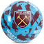 West Ham United FC Graffiti Football LKT Sport Blue 26 panel everyday PVC FootballFeatures a full colour West Ham crest on a graffiti design ballSuitable for 14 yrs and olderOfficial licensed productSize 5 footballApprox 69cm in circumference Soccer Balls