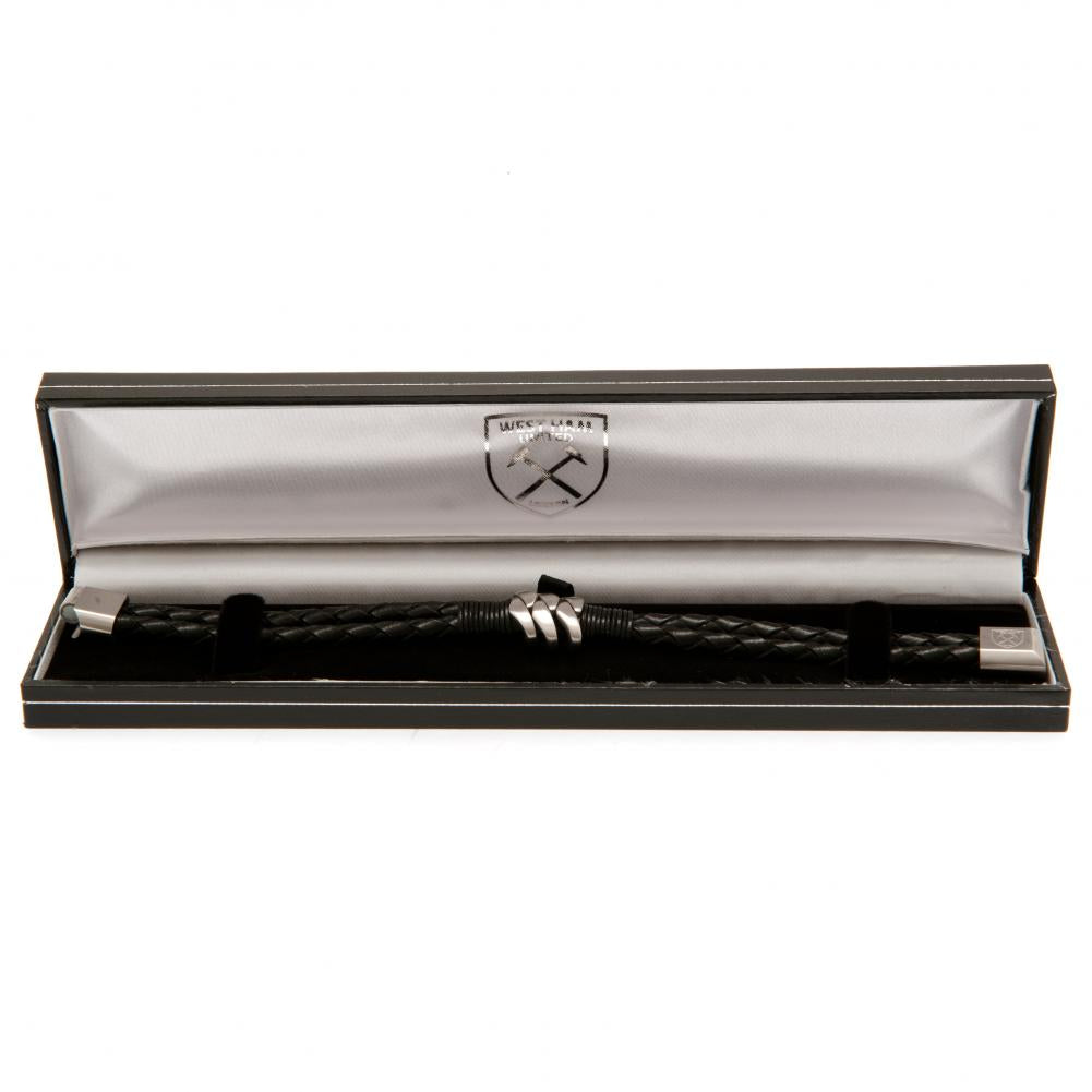 West Ham United FC Leather Bracelet LKT Sport Football>Premier League>West Ham United FC Bracelets