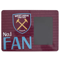 West Ham United FC No1 Fan Picture Frame Sign LKT Sport Football>Premier League>West Ham United FC Picture Frames
