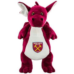 West Ham United FC Plush Dragon LKT Sport Football>Premier League>West Ham United FC Stuffed Animals