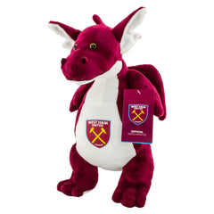 West Ham United FC Plush Dragon LKT Sport Football>Premier League>West Ham United FC Stuffed Animals