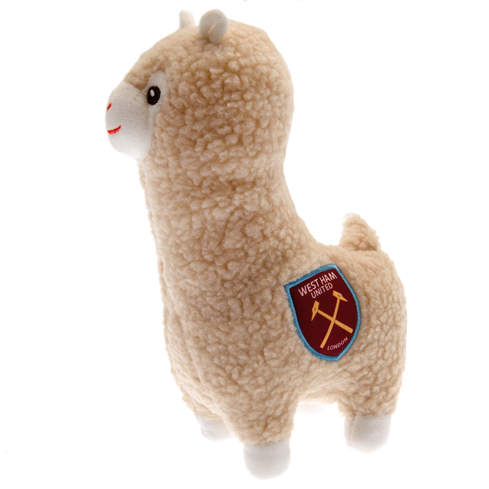 West Ham United FC Plush Llama LKT Sport Football>Premier League>West Ham United FC Stuffed Animals