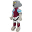 West Ham United FC Plush Mascot LKT Sport Soft to touch Hammer Head toy in a standing positionWith a claret, sky blue and white body with the irons crest on the chest100% polyesterOfficial licensed productApprox 30cm tall Stuffed Animals