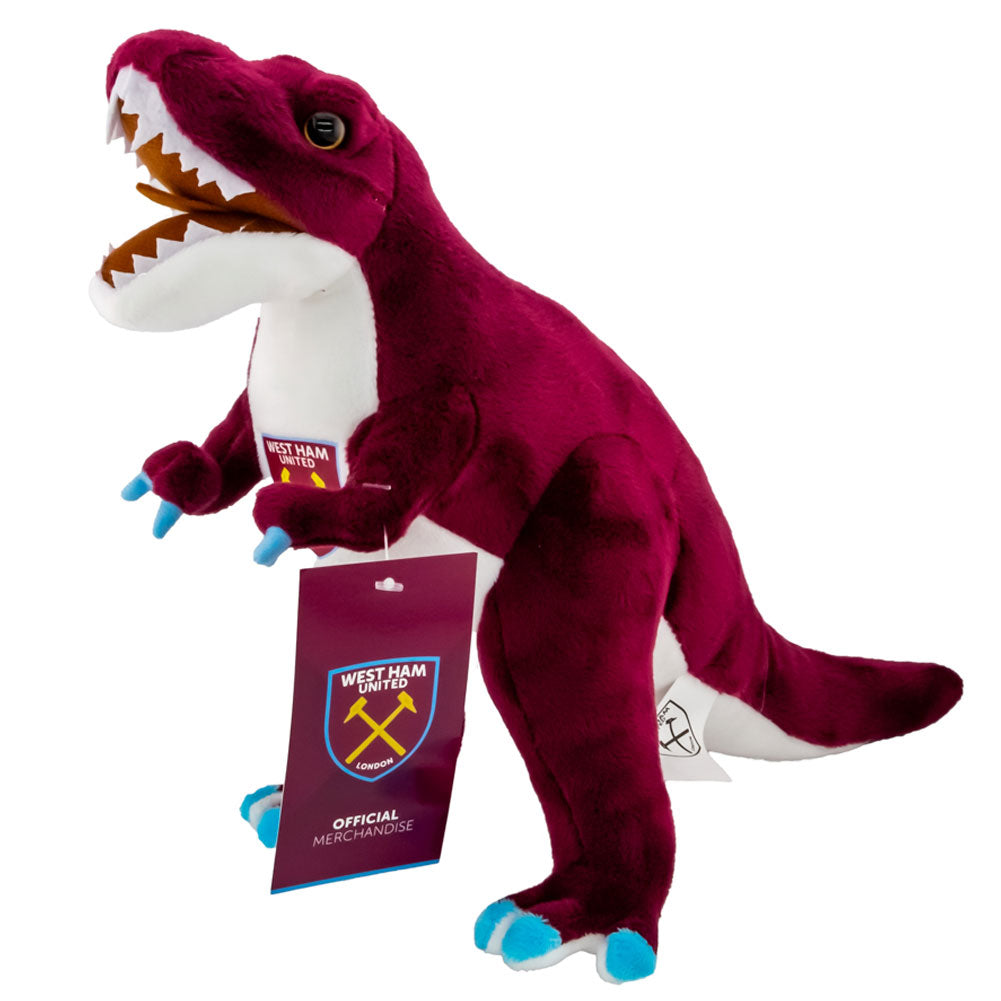 West Ham United FC Plush T-Rex LKT Sport Football>Premier League>West Ham United FC Stuffed Animals