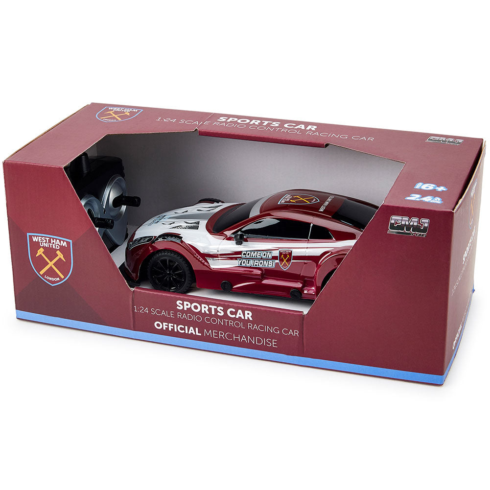 West Ham United FC Radio Control Sportscar 1:24 Scale LKT Sport Football>Premier League>West Ham United FC Remote Control Cars & Trucks