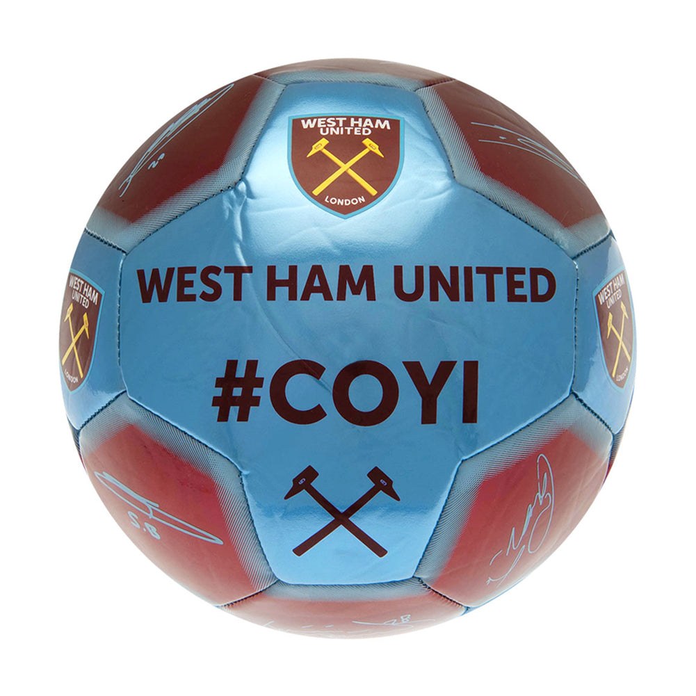 West Ham United FC Sig 26 Skill Ball LKT Sport Football>Premier League>West Ham United FC Soccer Balls