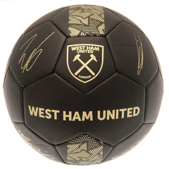 West Ham United FC Sig Gold Phantom Football LKT Sport Football>Premier League>West Ham United FC Soccer Balls