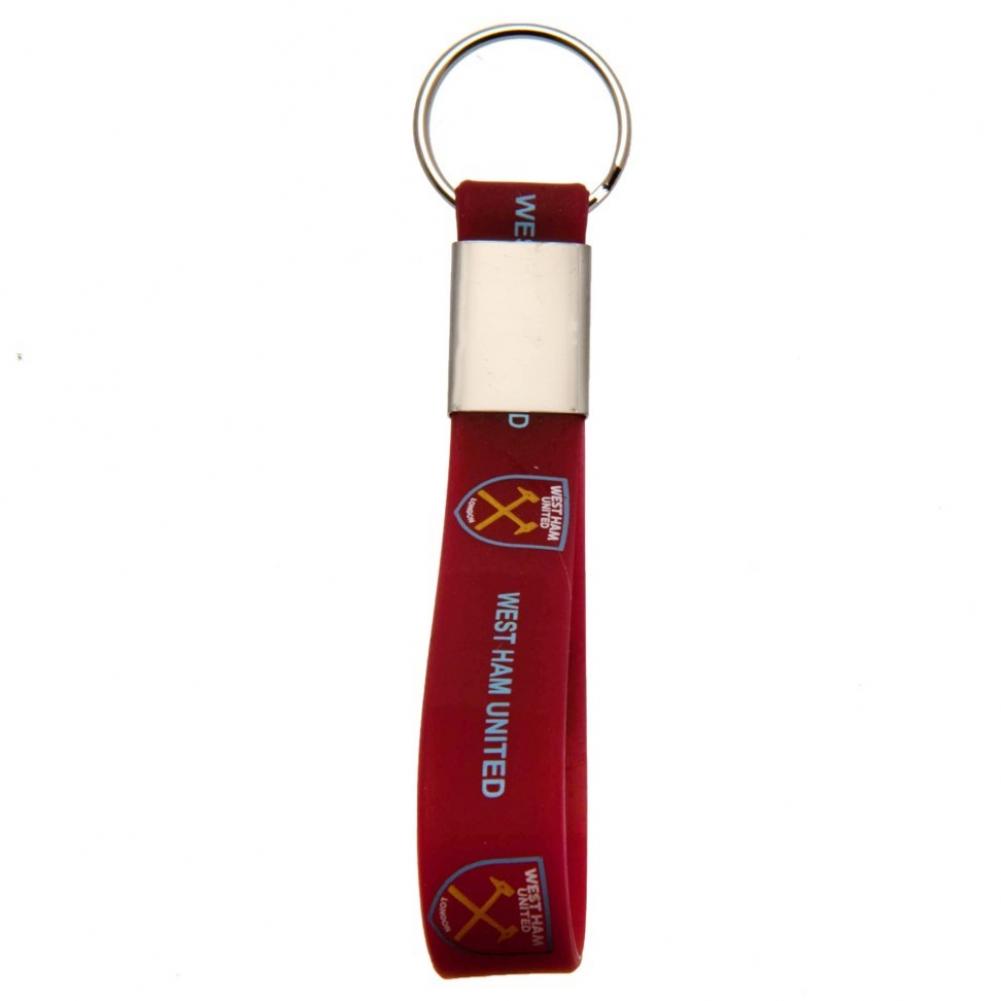 West Ham United FC Silicone Keyring LKT Sport Football>Premier League>West Ham United FC Keychains