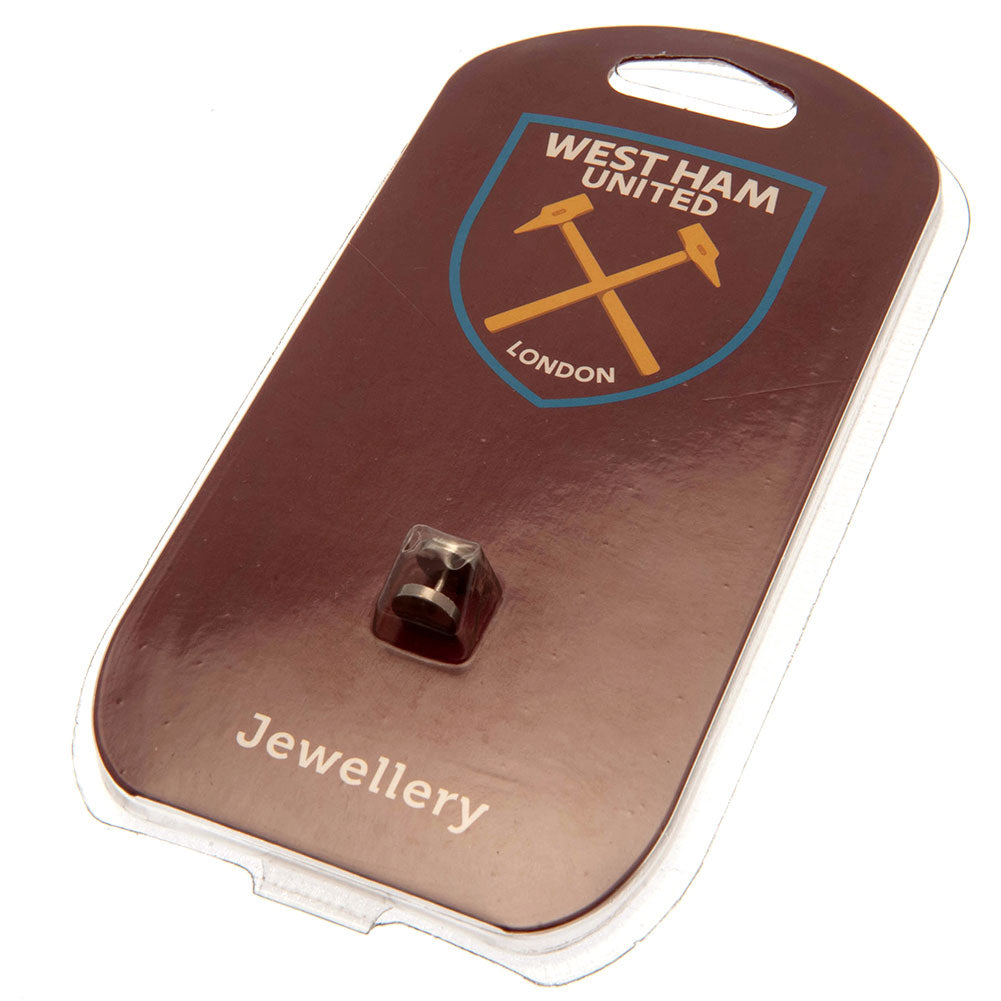 West Ham United FC Stainless Steel Stud Earring LKT Sport Football>Premier League>West Ham United FC Earrings