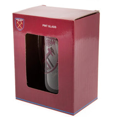 West Ham United FC Stein Glass Tankard LKT Sport Football>Premier League>West Ham United FC Beer Glasses