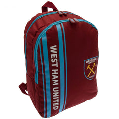 West Ham United FC Stripe Backpack LKT Sport Football>Premier League>West Ham United FC Backpacks