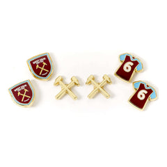 West Ham United FC Stud Earring Set LKT Sport Football>Premier League>West Ham United FC Earrings