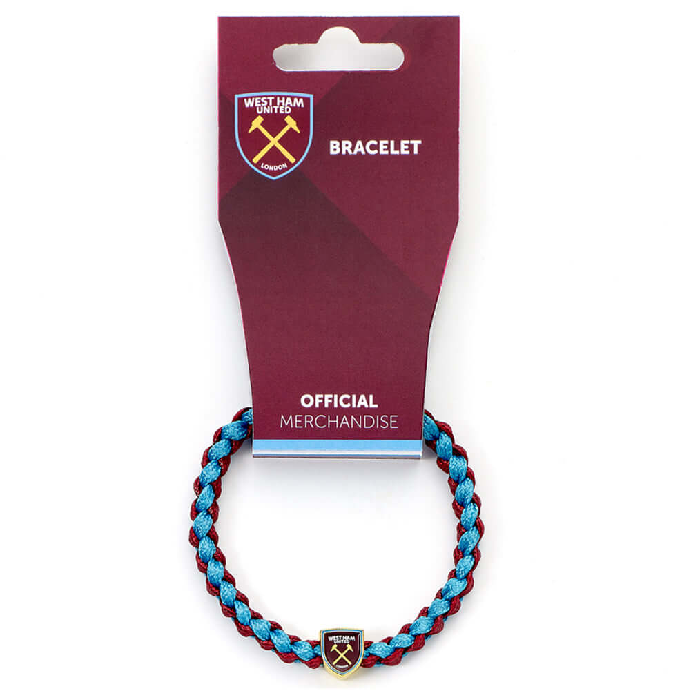 Pulsera bicolor del West Ham United FC Imagen secundaria del producto