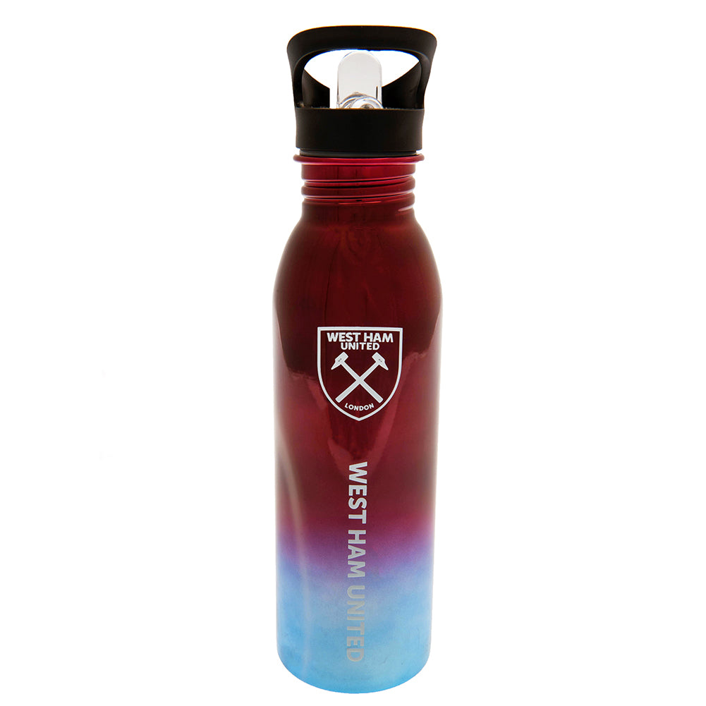 West Ham United FC UV Metallic Drinks Bottle LKT Sport Football>Premier League>West Ham United FC Water Bottles