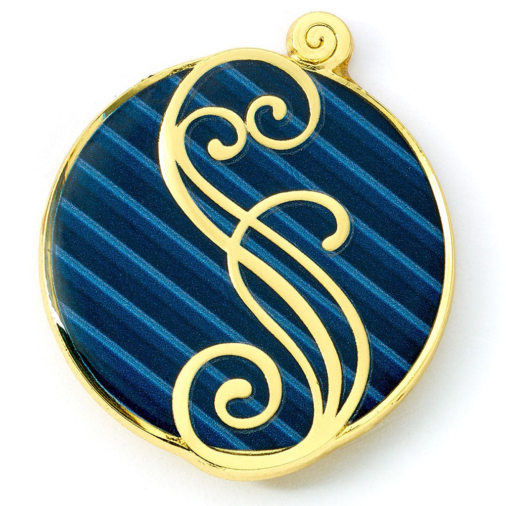 Wicked Blue Shiz University Pin Badge LKT Sport Entertainment>Movies>Wicked Brooches & Lapel Pins