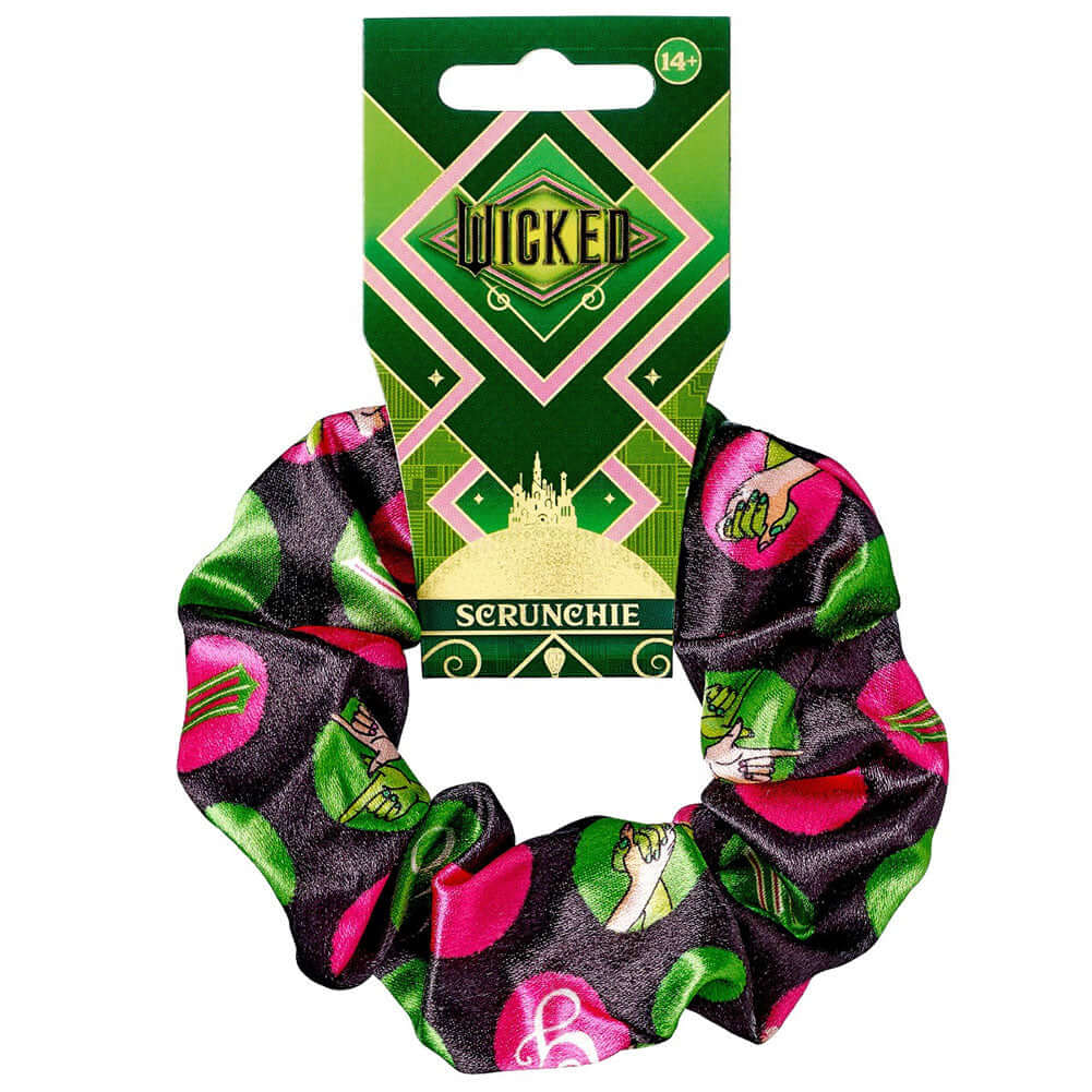 Wicked Elphaba & Glinda Hair Scrunchie LKT Sport Entertainment>Movies>Wicked Ponytail Holders