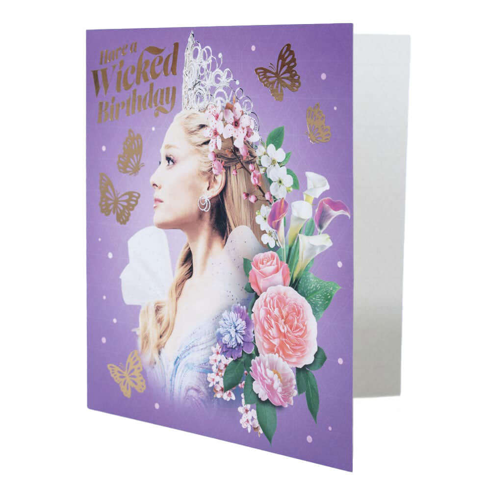 Wicked Glinda Birthday Card LKT Sport Entertainment>Movies>Wicked Greeting Cards