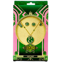 Wicked Gold Plated Elphaba Necklace & Earrings LKT Sport Entertainment>Movies>Wicked Jewelry Sets