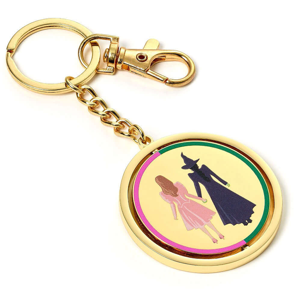 Wicked I Love Emerald City Keyring & Badge Set LKT Sport Entertainment>Movies>Wicked Keychains