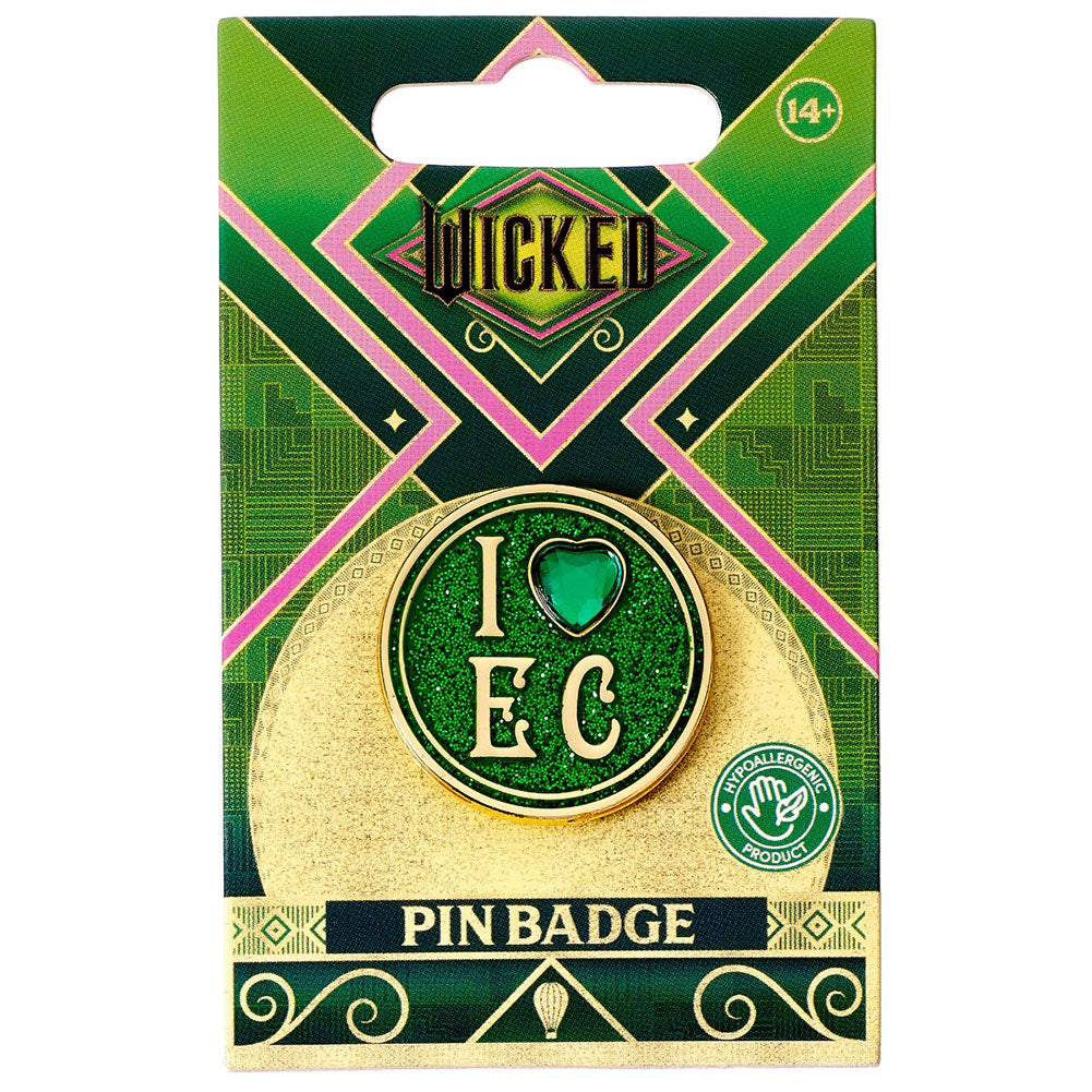 Wicked I Love Emerald City Pin Badge LKT Sport Entertainment>Movies>Wicked Brooches & Lapel Pins