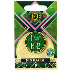 Wicked I Love Emerald City Pin Badge LKT Sport Entertainment>Movies>Wicked Brooches & Lapel Pins