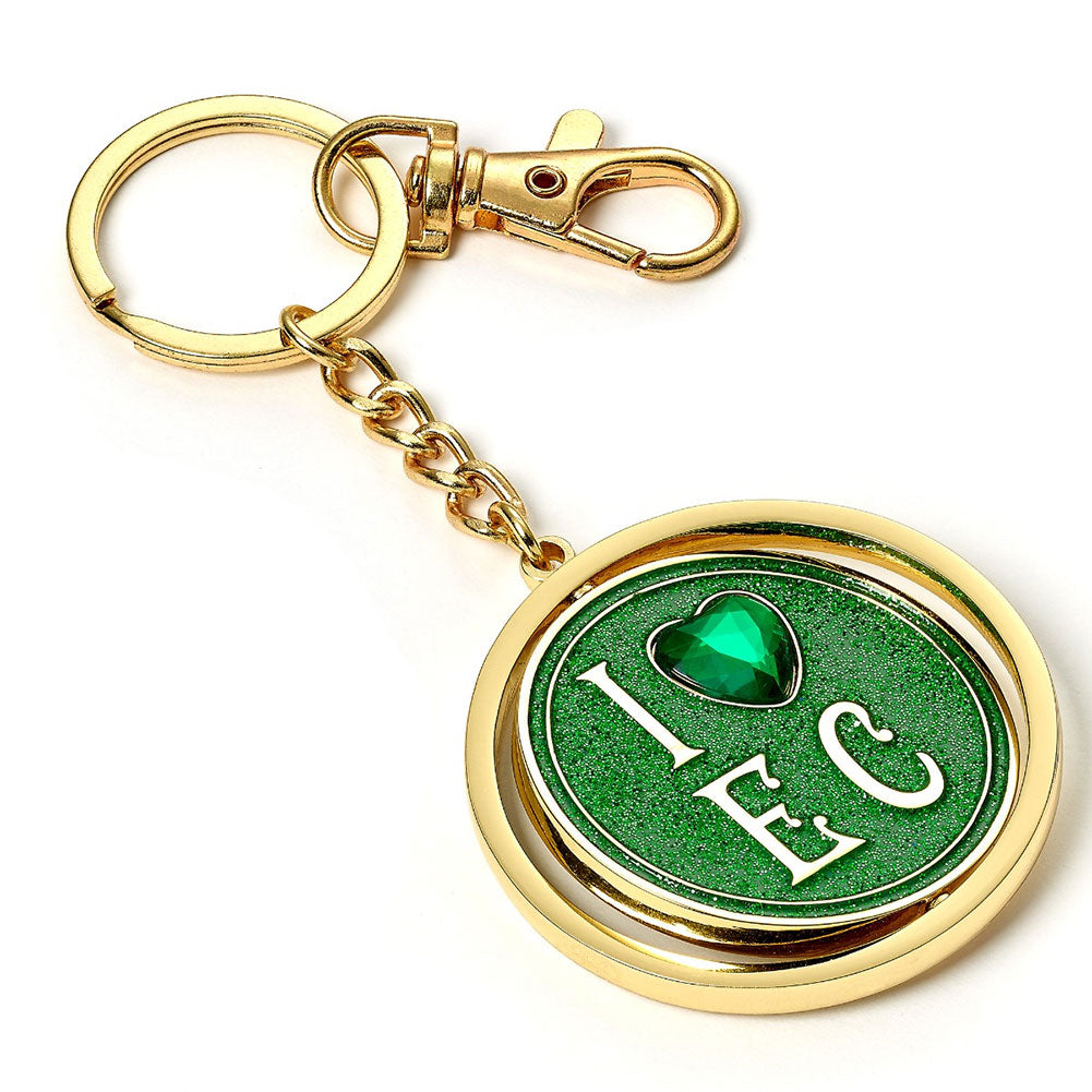 Wicked I Love Emerald City Spinner Keyring LKT Sport Entertainment>Movies>Wicked Keychains