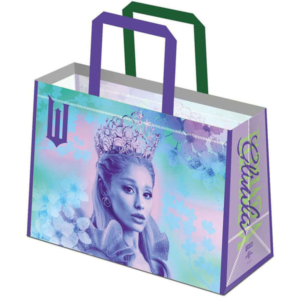 Wicked Reusable Shopping Bag LKT Sport Vibrant and colourful reusable shopping bag featuring Glinda and ElphabaMade from 100% PolypropyleneOfficial licensed productApprox 44cm x 33cm x 14cm Shopping Totes
