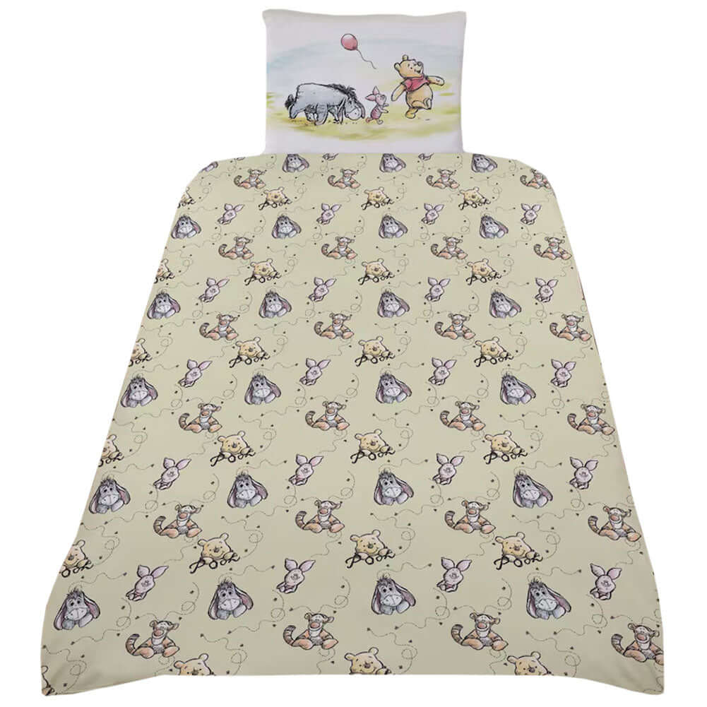 Winnie The Pooh Single Duvet Set LKT Sport Entertainment>TV Series>Winnie The Pooh Duvet Covers