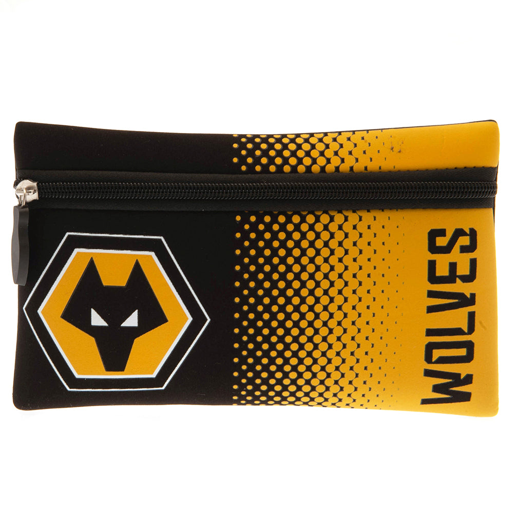 Wolverhampton Wanderers FC Fade Pencil Case LKT Sport Football>Premier League>Wolverhampton Wanderers FC Pen & Pencil Cases