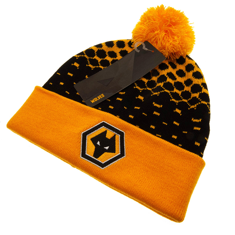 Wolverhampton Wanderers FC Fade Ski Hat LKT Sport Football>Premier League>Wolverhampton Wanderers FC Beanies