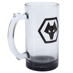 Wolverhampton Wanderers FC Stein Glass Tankard LKT Sport Football>Premier League>Wolverhampton Wanderers FC Beer Glasses