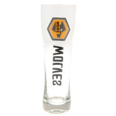 Wolverhampton Wanderers FC Tall Beer Glass LKT Sport Football>Premier League>Wolverhampton Wanderers FC Beer Glasses
