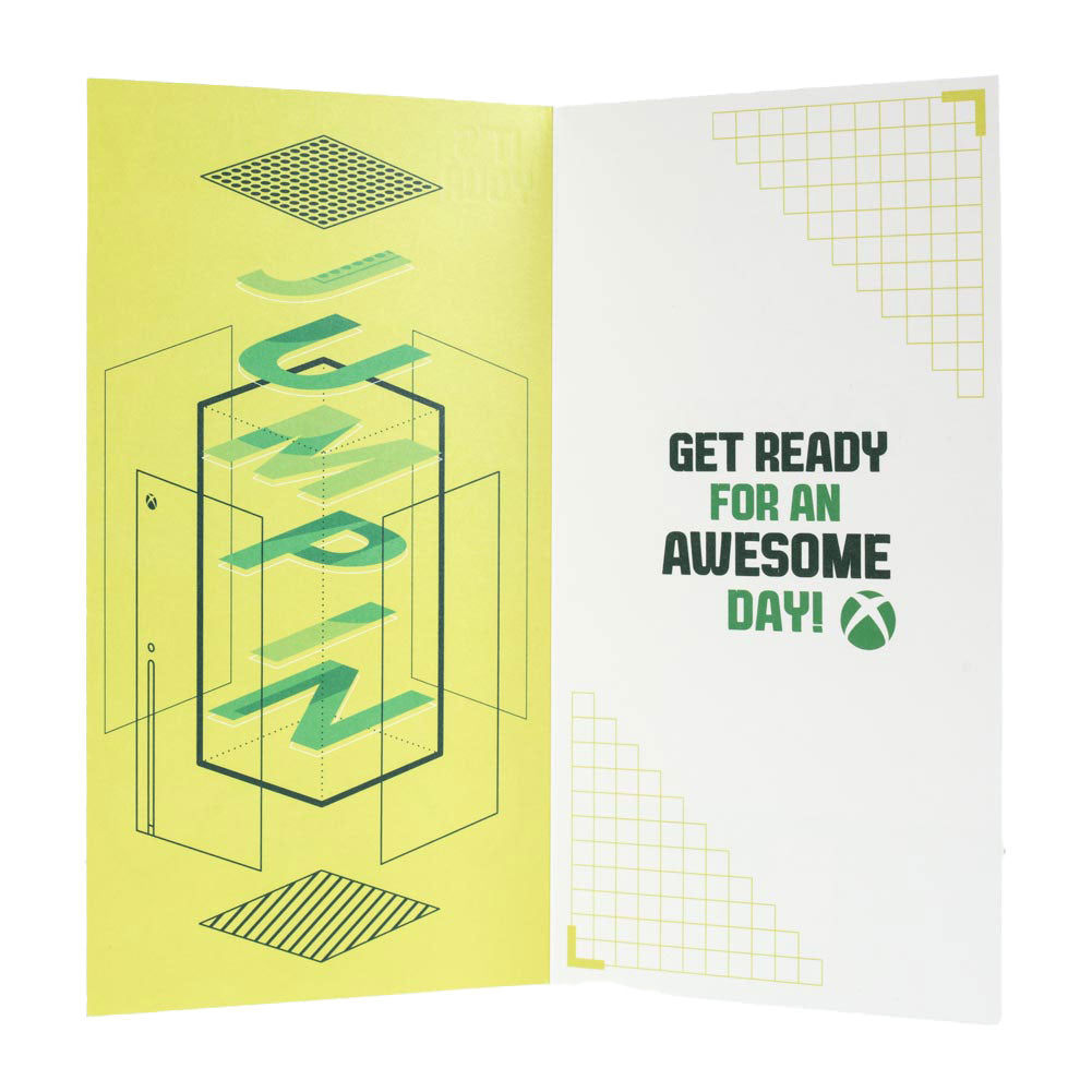 Xbox Birthday Card LKT Sport Entertainment>Gaming>Xbox Greeting Cards